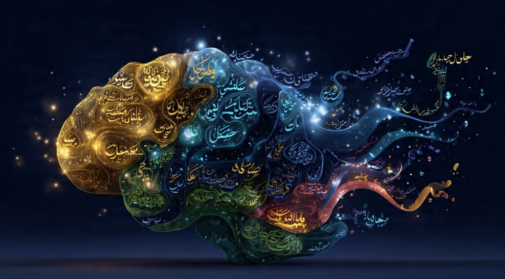  دماغ اور زبان