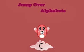 Image Jump Over Alphabets